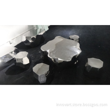 forged stainless steel art furniture